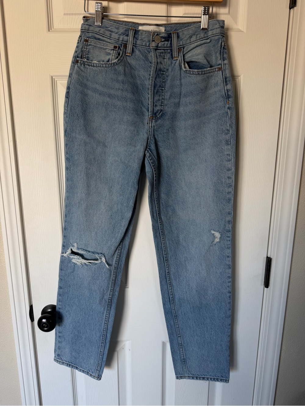 Aritzia Denim Forum The 90s Boyfriend High Loose Jean Size 26